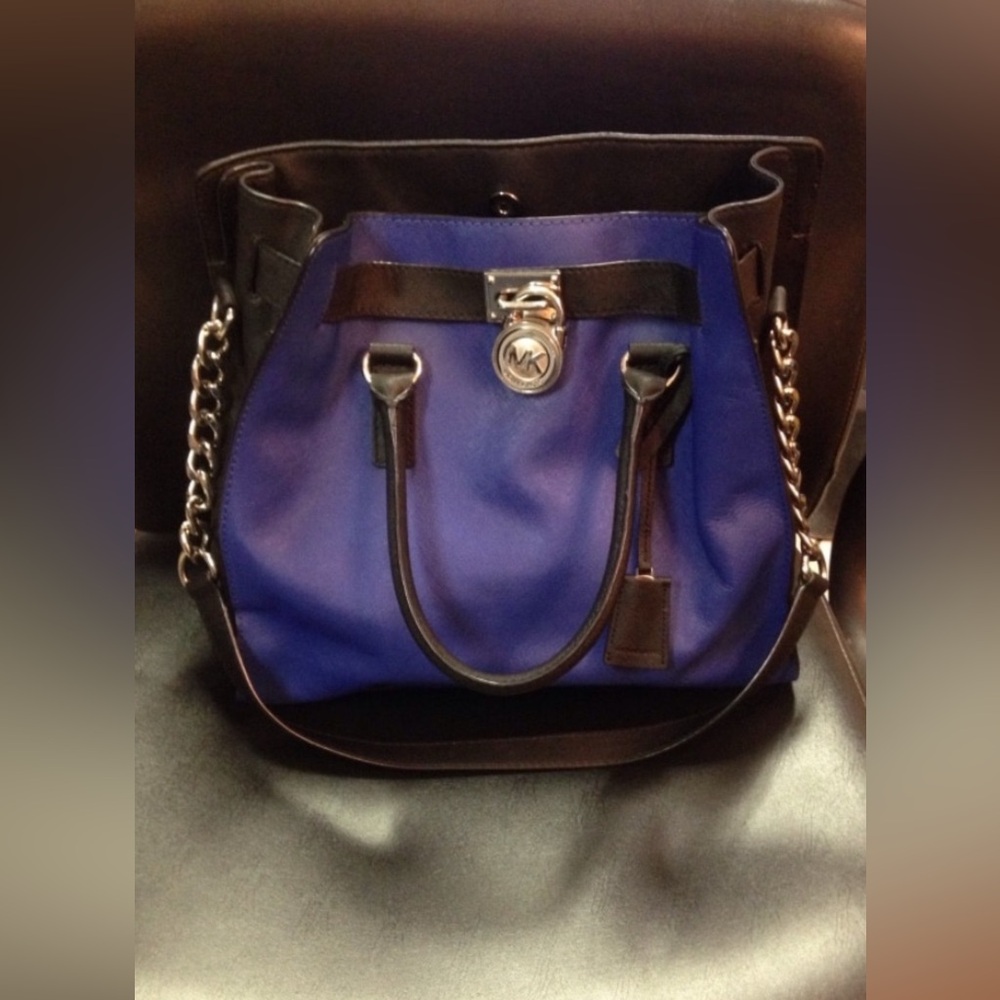 Michael Kors Blue Shoulder Bag